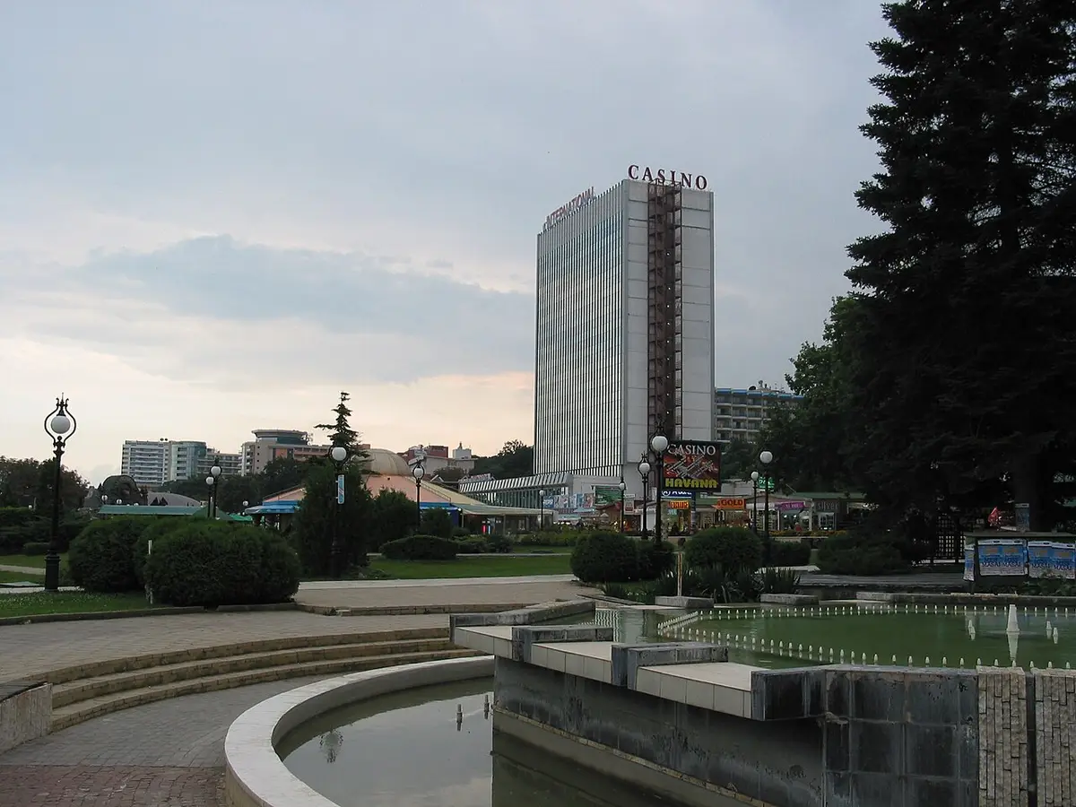 Hotel International in Golden Sands, August 2005