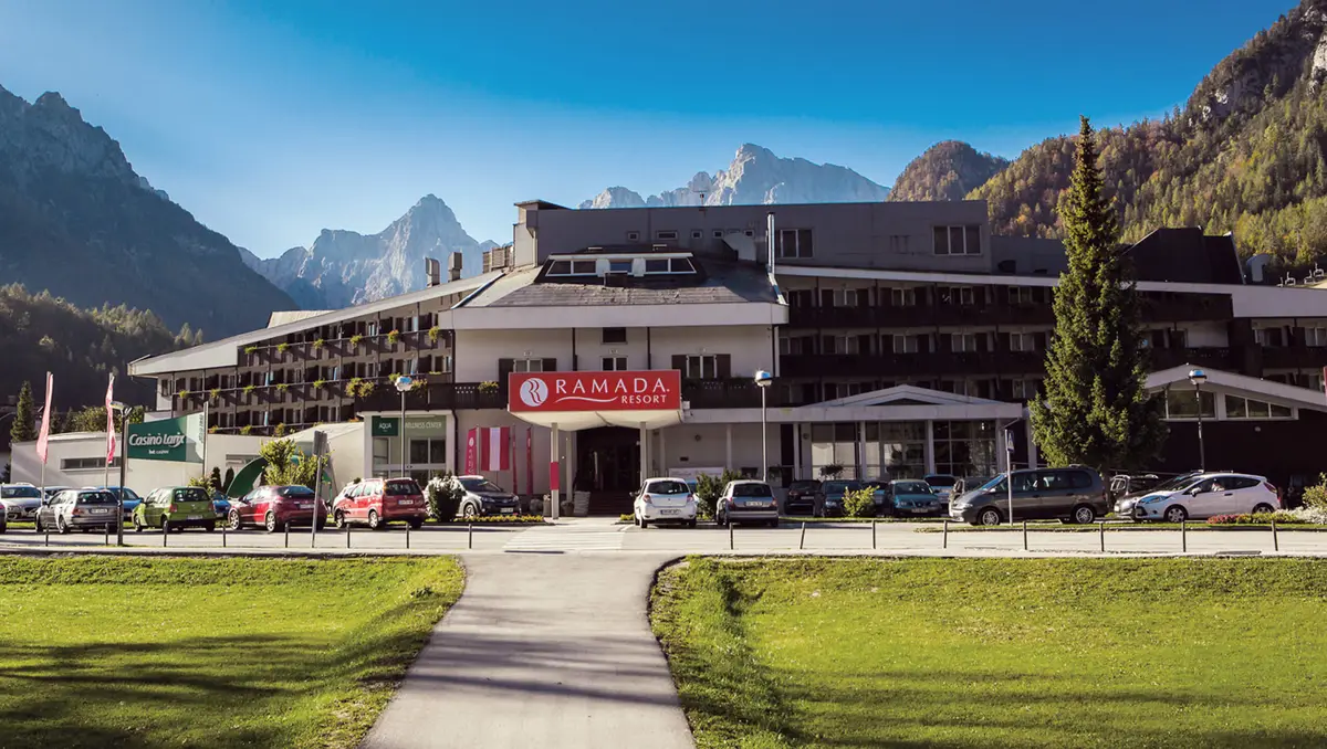 Ramada Resort Kranjska Gora below the Julian Alps